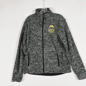 Crossland - Gray Long Sleeved North America full zip Fleece Men’s S